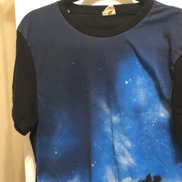 Hollister Unisex Spacegalaxy Tshirt 